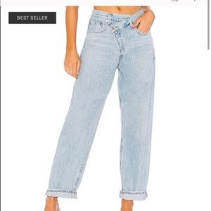 AGOLDE criss cross jeans size 23